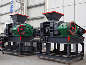 Coal briquetting machine