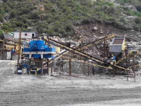 Sand making plant