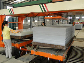 Calcium silicate board production line